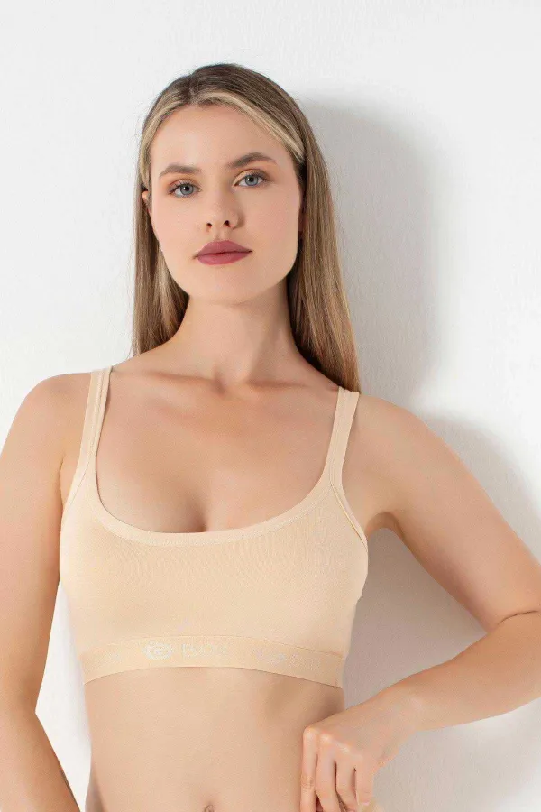 G-Box 942 Bayan Bambu Parmak Askı Pedli Büstiyer G-Box 942 Bayan Bambu Parmak Askı Pedli Büstiyer
