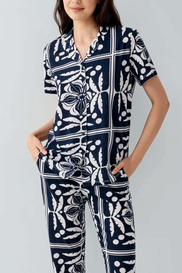 Arnetta 3567-S Kadın Gömlek Pijama Takım Arnetta 3567-S Kadın Gömlek Pijama Takım