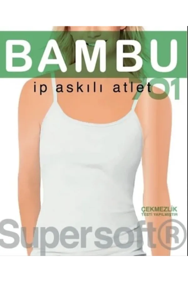 Star 701 Kadın Bambu İp Askılı Atlet Star 701 Kadın Bambu İp Askılı Atlet