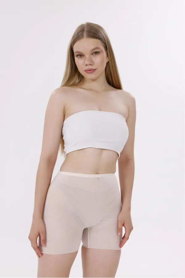 Freshness 0024 Lazer Kesim Tül Boxer Korse Freshness 0024 Lazer Kesim Tül Boxer Korse
