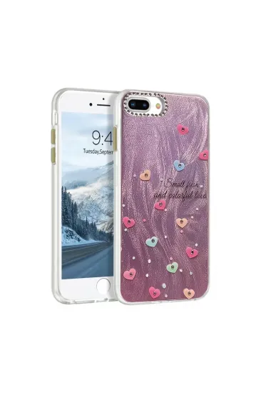 Apple İphone 7 Plus Kılıf Blade Aynalı Desenli Kapak - Desen 8 Apple İphone 7 Plus Kılıf Blade Aynalı Desenli Kapak - Desen 8