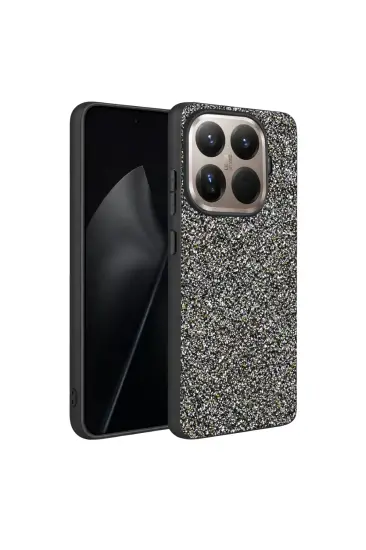 Onegif Xiaomi Mi 15t Pro Bright Simli Kapak - Gold Onegif Xiaomi Mi 15t Pro Bright Simli Kapak - Gold
