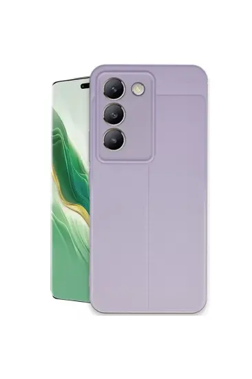 Vivo V30 Lite 4g Kılıf Auto Focus Kapak - Lila Vivo V30 Lite 4g Kılıf Auto Focus Kapak - Lila