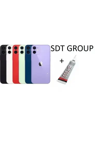 İphone 12 Uyumlu Arka Batarya Pil Kapağı Mor (b700 İphone 12 Uyumlu Arka Batarya Pil Kapağı Mor (b700