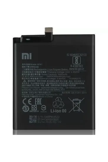 Mi 9t (bp41) Batarya Pil 4000 Mah Mi 9t (bp41) Batarya Pil 4000 Mah