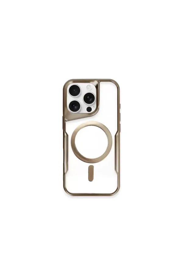 Apple İphone 14 Pro Max Kılıf Boyi Magsafe Silikon Kapak - Kahverengi Apple İphone 14 Pro Max Kılıf Boyi Magsafe Silikon Kapak - Kahverengi