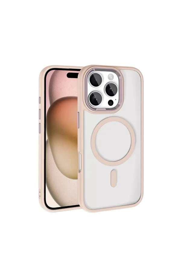 Joko Apple İphone 16 Pro Max Terea Magsafe Kapak - Pembe Joko Apple İphone 16 Pro Max Terea Magsafe Kapak - Pembe