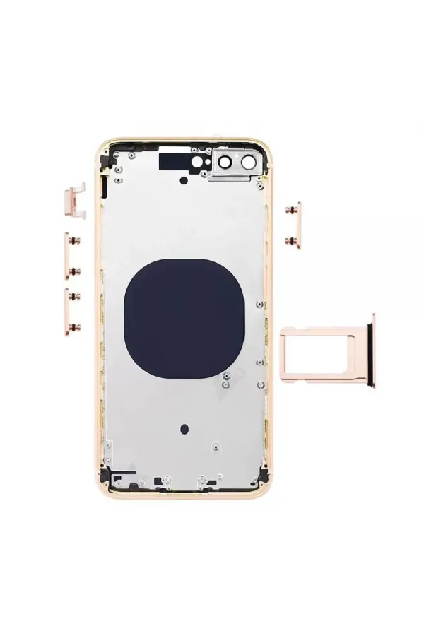 İphone 8 Plus Boş Kasa Arka Kapak Gold İphone 8 Plus Boş Kasa Arka Kapak Gold