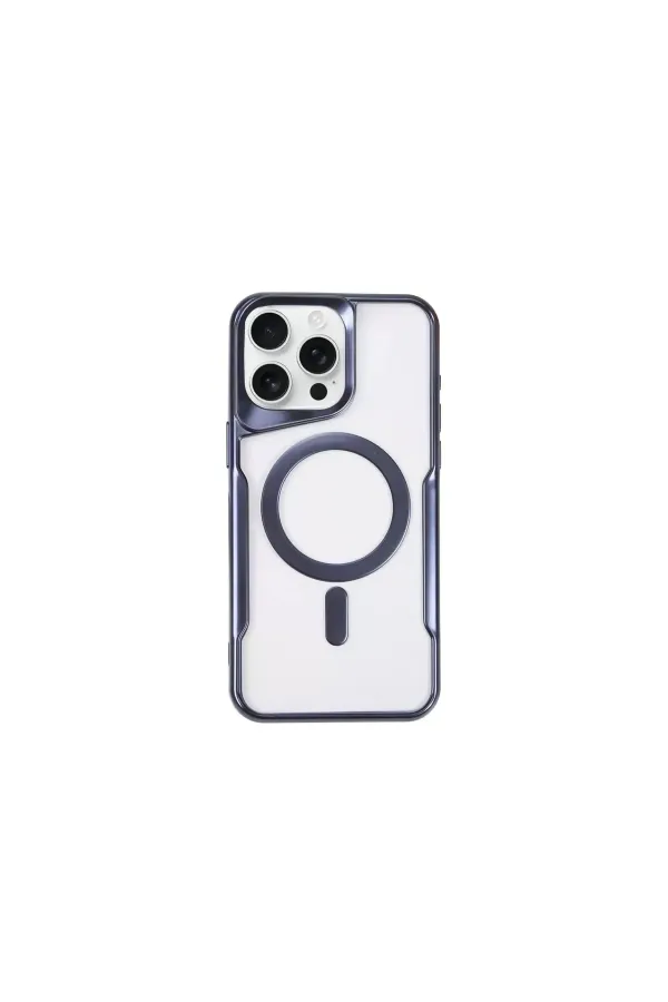 Apple İphone 14 Pro Max Kılıf Boyi Magsafe Silikon Kapak - Lacivert Apple İphone 14 Pro Max Kılıf Boyi Magsafe Silikon Kapak - Lacivert