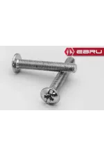 Yuvarlak Yıldız Başlı Rysb Kulp Vidası, Civata M4x30 - 50 Adet Yuvarlak Yıldız Başlı Rysb Kulp Vidası, Civata M4x30 - 50 Adet