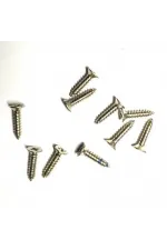 Klips, Menteşe, Ayak, Ağaç, Sunta Vidası 2,2x9,5mm - Nikel 100 Adet Klips, Menteşe, Ayak, Ağaç, Sunta Vidası 2,2x9,5mm - Nikel 100 Adet