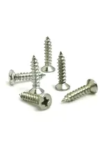 Klips, Menteşe, Ayak, Ağaç, Sunta Vidası 2,2x9,5mm - Nikel 1000 Adet Klips, Menteşe, Ayak, Ağaç, Sunta Vidası 2,2x9,5mm - Nikel 1000 Adet