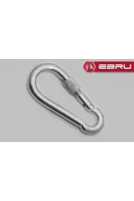 Vidalı Karabina, Kanca, Çengel 11mm - 10 Adet Vidalı Karabina, Kanca, Çengel 11mm - 10 Adet