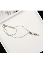 Deprem Düdüğü Çelik Kolye
