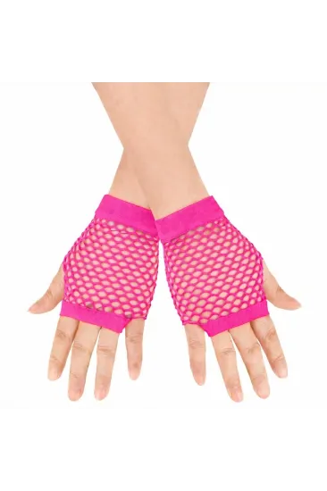 80’ler 90’lar Retro Neon Fuşya Şeker Pembesi File Parmaksız Kısa Eldiven 11 Cm 80’ler 90’lar Retro Neon Fuşya Şeker Pembesi File Parmaksız Kısa Eldiven 11 Cm