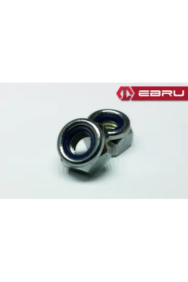 Altıköşe Fiberli Somun M6 - 10 Adet Altıköşe Fiberli Somun M6 - 10 Adet