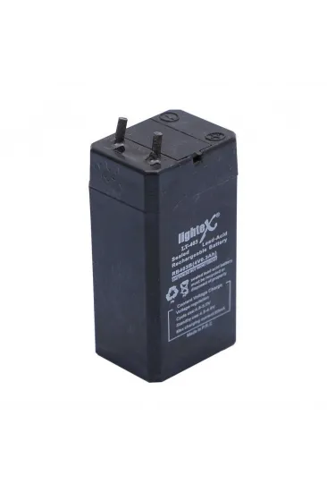 Lightex Lt-403 4v 0.3ah Işıldak Fener Aküsü Lightex Lt-403 4v 0.3ah Işıldak Fener Aküsü