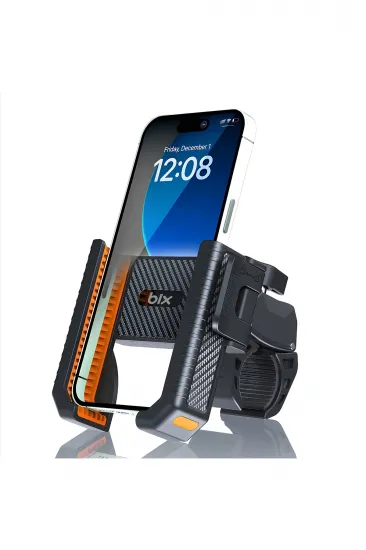 Gidon Bağlantılı Bisiklet Motosiklet İçin Esnek Abs 4-7.8″ İnç Telefon Tutucu 360° Dönebilen Tasarım Gidon Bağlantılı Bisiklet Motosiklet İçin Esnek Abs 4-7.8″ İnç Telefon Tutucu 360° Dönebilen Tasarım