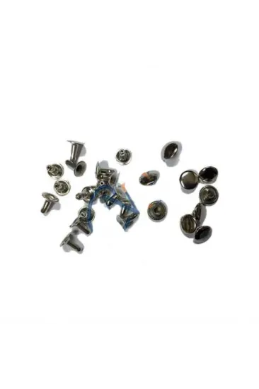 Rivet Perçin - 10mm, Nikel, 1000 Adet Rivet Perçin - 10mm, Nikel, 1000 Adet