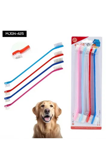 4'lü Kedi Köpek Diş Fırçası Seti