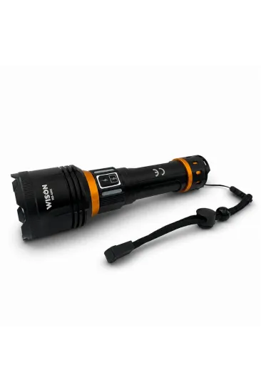 Wison Ws-6565 25watt 2300 Lümen Usb Type-c Şarjlı El Feneri Wison Ws-6565 25watt 2300 Lümen Usb Type-c Şarjlı El Feneri