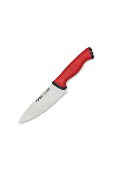 34159 Duo Şef Bıçağı 16 Cm - Kırmızı Kaymaz Sap 34159 Duo Şef Bıçağı 16 Cm - Kırmızı Kaymaz Sap