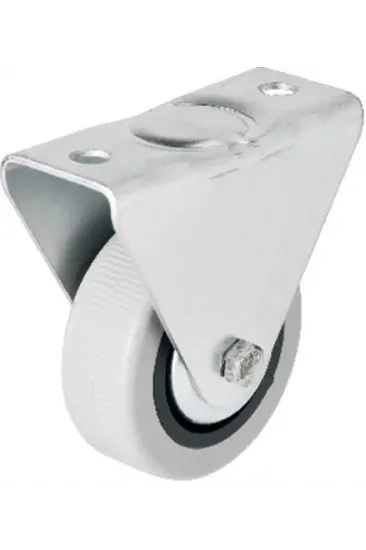 106 - 50 Mm Sabit Kapaklı Gri Pvc Teker