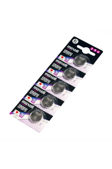 Maxell Cr2032 3v Lityum Bios Baskül Terazi Pili 5’li Kartela 5 Adet Maxell Cr2032 3v Lityum Bios Baskül Terazi Pili 5’li Kartela 5 Adet