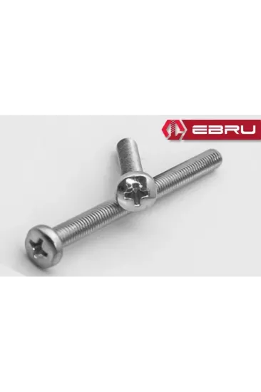 Yuvarlak Yıldız Başlı Ysb Civata M6x50 - 100 Adet Yuvarlak Yıldız Başlı Ysb Civata M6x50 - 100 Adet