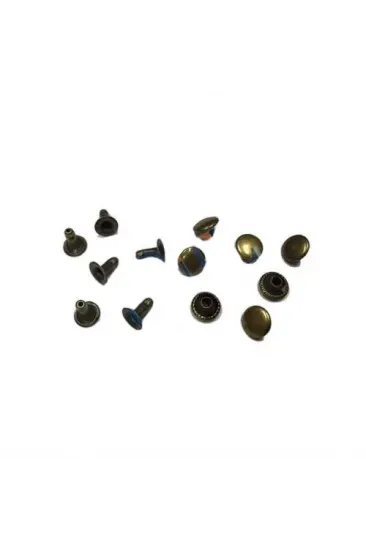 Rivet Perçin - 10mm, Antik, 1000 Adet Rivet Perçin - 10mm, Antik, 1000 Adet