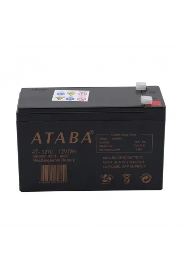 Ataba At-1270 12v 7ah Akü Ataba At-1270 12v 7ah Akü