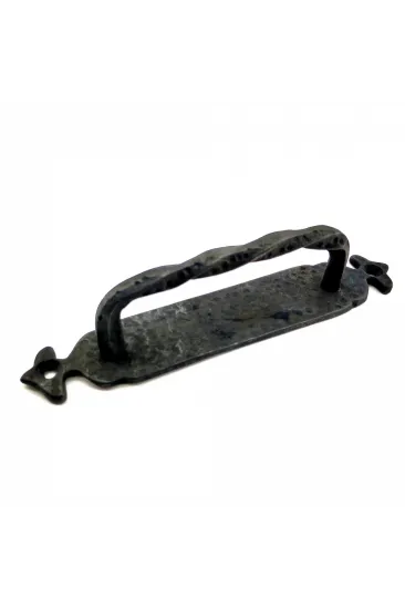 Antika Tarz Dekoratif Pirinç Burgulu Çekme Kol - 205x33 Mm, Oksit Antika Tarz Dekoratif Pirinç Burgulu Çekme Kol - 205x33 Mm, Oksit