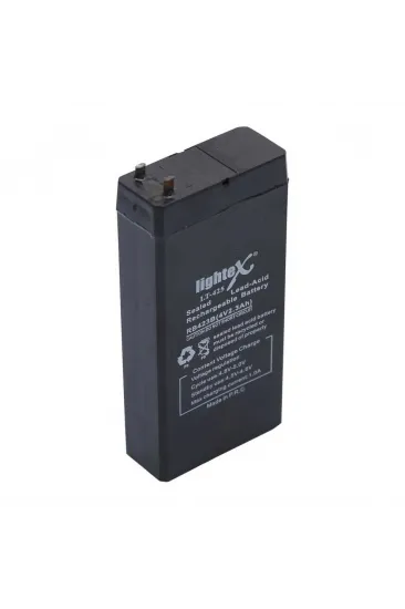 Lightex Lt-425 4v 2.3ah Işıldak Fener Aküsü Lightex Lt-425 4v 2.3ah Işıldak Fener Aküsü