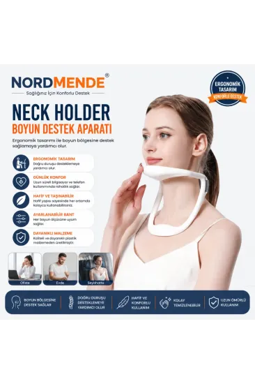 Neck Holder Boyun Destek Aparatı | Ergonomik & Medikal Kullanım Neck Holder Boyun Destek Aparatı | Ergonomik & Medikal Kullanım