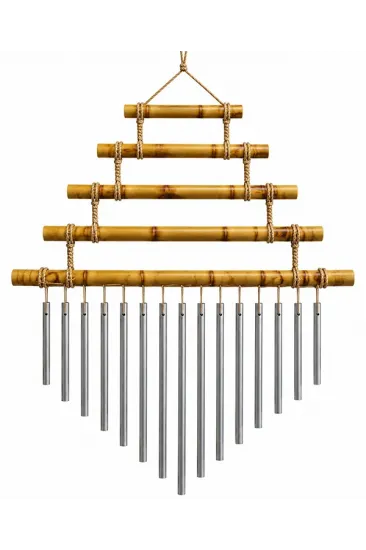 Bambu Metal Çubuklu Rüzgar Çanı No:1022 Bambu Metal Çubuklu Rüzgar Çanı No:1022