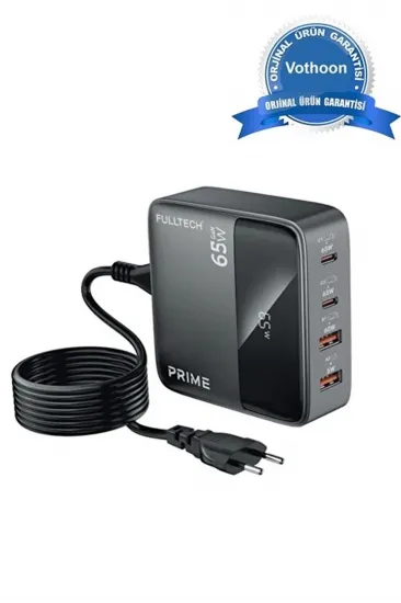 65w Masaüstü 4 Portlu Hızlı Şarj Cihazı İstasyonu 2xusb-a, 2xtype-c Giriş,1,5 Mt. Kablo 65w Masaüstü 4 Portlu Hızlı Şarj Cihazı İstasyonu 2xusb-a, 2xtype-c Giriş,1,5 Mt. Kablo