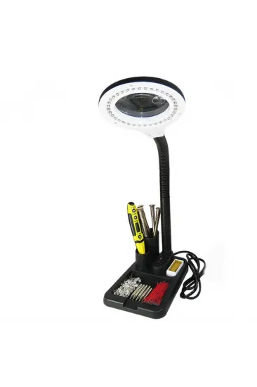Esnek 5x /10x,40 Led Işıklı Büyüteç ,lamba Büyüteç Okuma, Çalışma Lehim Masa Lambası A808 Esnek 5x /10x,40 Led Işıklı Büyüteç ,lamba Büyüteç Okuma, Çalışma Lehim Masa Lambası A808