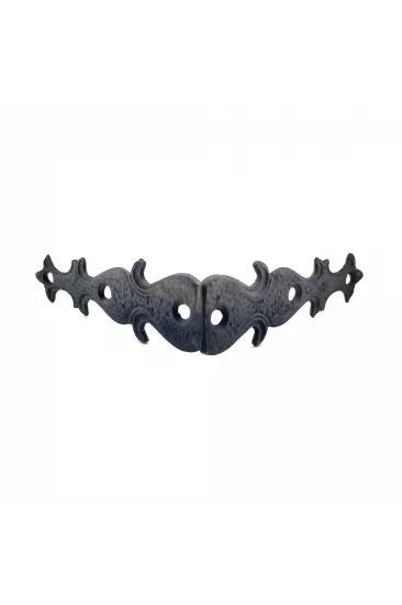 Antika Tarz Dekoratif Pirinç Kelebek Gönye - Yan, 105x105 Mm, Oksit Antika Tarz Dekoratif Pirinç Kelebek Gönye - Yan, 105x105 Mm, Oksit