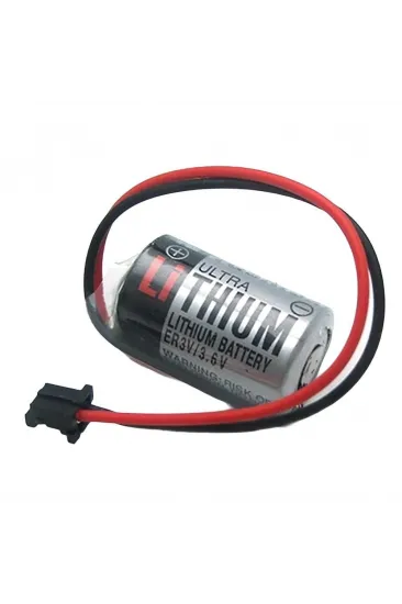 Toshiba Er3v 3.6v 1/2aa Size Lithium Pil - Siyah Soket