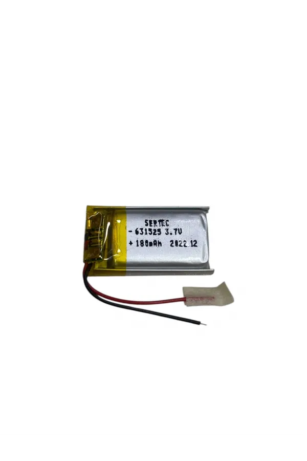 631525 3.7v 180 Mah Li-polymer Pil (devreli/1.5a) 631525 3.7v 180 Mah Li-polymer Pil (devreli/1.5a)