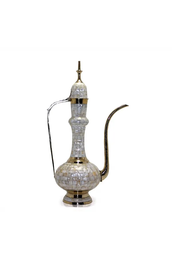 Pirinç Sedefli İbrik 55 Cm Ksk133 Pirinç Sedefli İbrik 55 Cm Ksk133