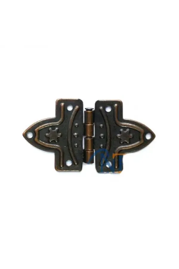 Yonca Menteşe - Küçük 18x31 Mm, Antik, 100 Adet Yonca Menteşe - Küçük 18x31 Mm, Antik, 100 Adet