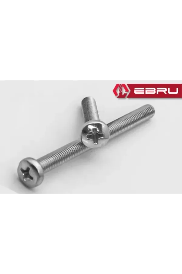Yuvarlak Yıldız Başlı Ysb Civata M6x40 - 100 Adet Yuvarlak Yıldız Başlı Ysb Civata M6x40 - 100 Adet