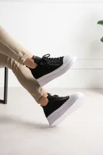 MN2601 - Triko Erkek Ayakkabı SIYAH MN2601 - Triko Erkek Ayakkabı SIYAH