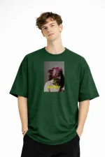Blurry - Oversize Erkek Tişört HAKI Blurry - Oversize Erkek Tişört HAKI