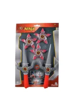 108042588 NEXT NİNJA KNİVES AND STARS RED 108042588 NEXT NİNJA KNİVES AND STARS RED