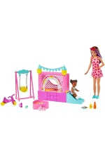 HHB67 Barbie Bebek Bakıcısı Skipper Oyun Evi Seti HHB67 Barbie Bebek Bakıcısı Skipper Oyun Evi Seti