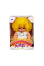 20040 Afro Kıvırcık Saçlı Bebek 23 cm -Sunman 20040 Afro Kıvırcık Saçlı Bebek 23 cm -Sunman