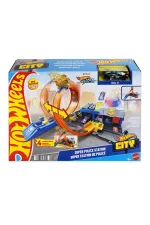 JBM71 Hot Wheels Polis İstasyonu Oyun Seti JBM71 Hot Wheels Polis İstasyonu Oyun Seti