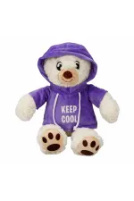 3192 Kapüşonlu Peluş Ayı 30 cm -Sunman 3192 Kapüşonlu Peluş Ayı 30 cm -Sunman